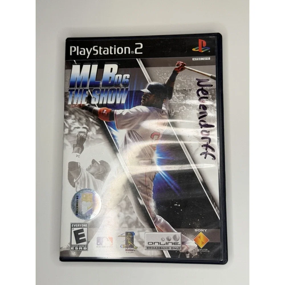 MLB 06 [2006]: The Show (PlayStation 2, 2006), Complete With Manual